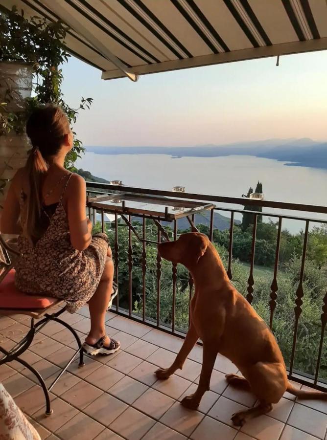 Beb Da Paolo Con Vista Lago San Zeno di Montagna Εξωτερικό φωτογραφία